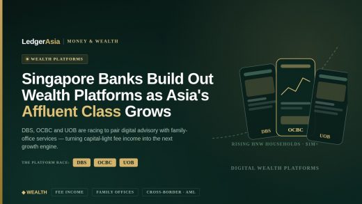 Singapore Banks Build Out Wealth Platforms as Asia’s Affluent Class Grows