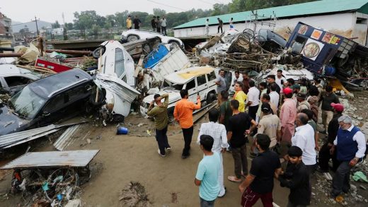 Heavy monsoon rains trigger deadly floods and landslides across India’s Jammu and Kashmir