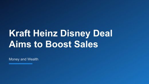 Kraft Heinz Banking on Disney Licensing Deal to Reverse Declining Sales