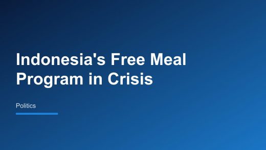 Indonesia’s Free Meal Program Loses Leader as Turmoil Deepens