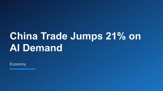 China’s Trade Grows 21% in H1 2026 as AI Demand Papers Over Soft Domestic Sectors